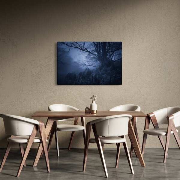 Slika tamne šume (90x60 cm)