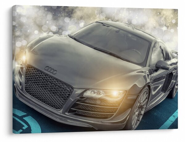 Slika automobila Audi - sivi (70x50 cm)