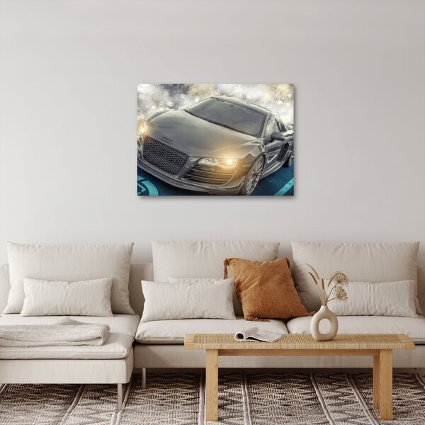 Slika automobila Audi - sivi (70x50 cm)