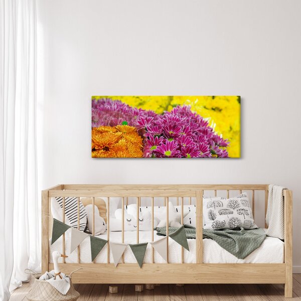 Slika ružičastog cvijeta (120x50 cm)