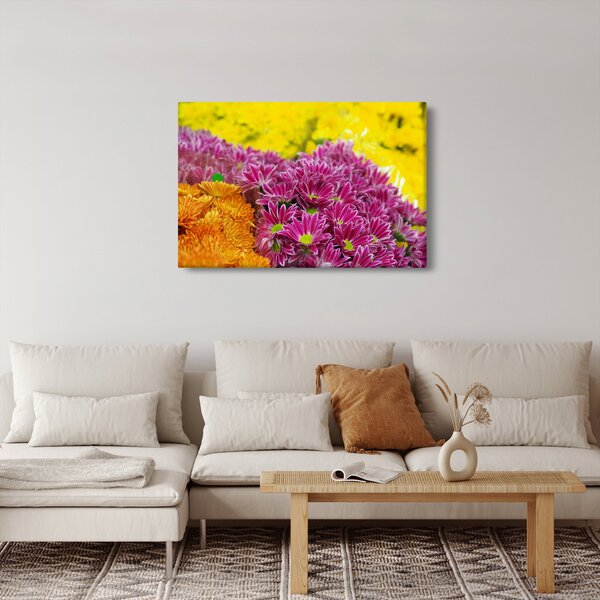 Slika ružičastog cvijeta (90x60 cm)