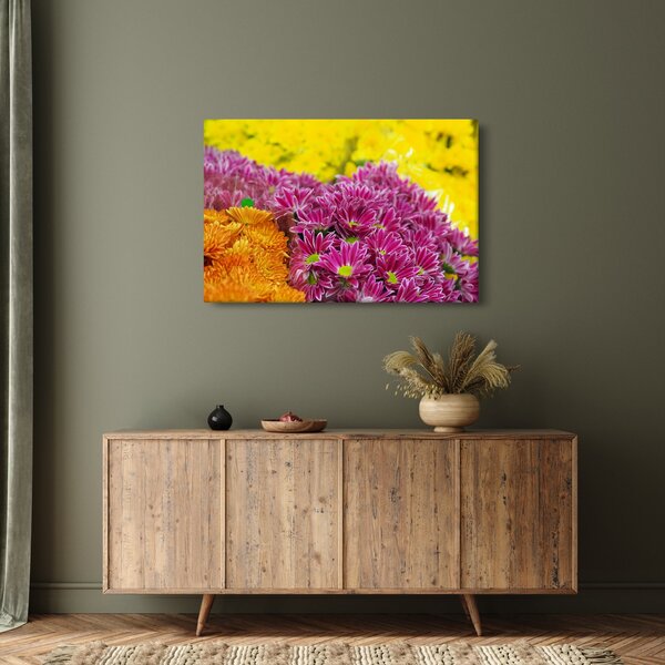 Slika ružičastog cvijeta (90x60 cm)