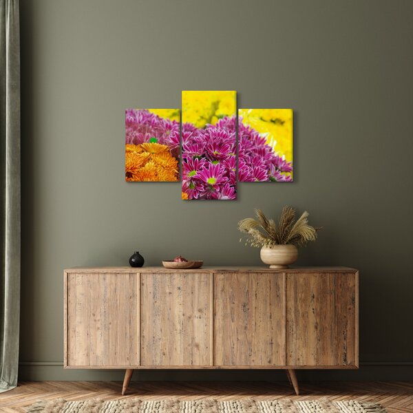 Slika ružičastog cvijeta (90x60 cm)