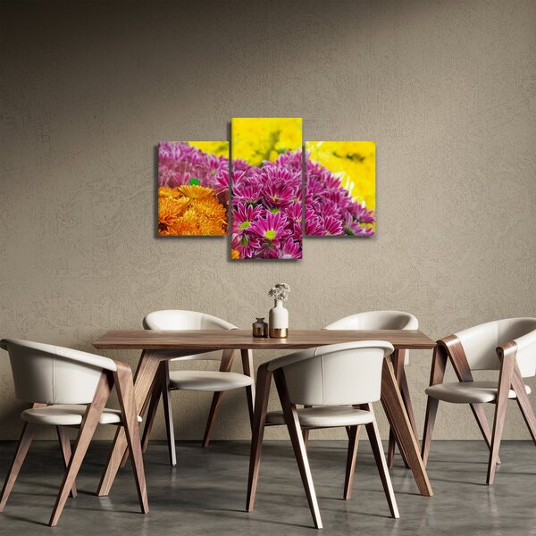 Slika ružičastog cvijeta (90x60 cm)