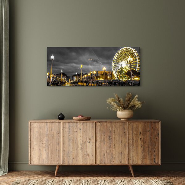 Slika vrtuljka u sumrak (120x50 cm)