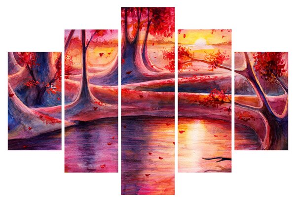 Slika čarobne šume (150x105 cm)