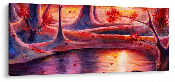 Slika čarobne šume (120x50 cm)