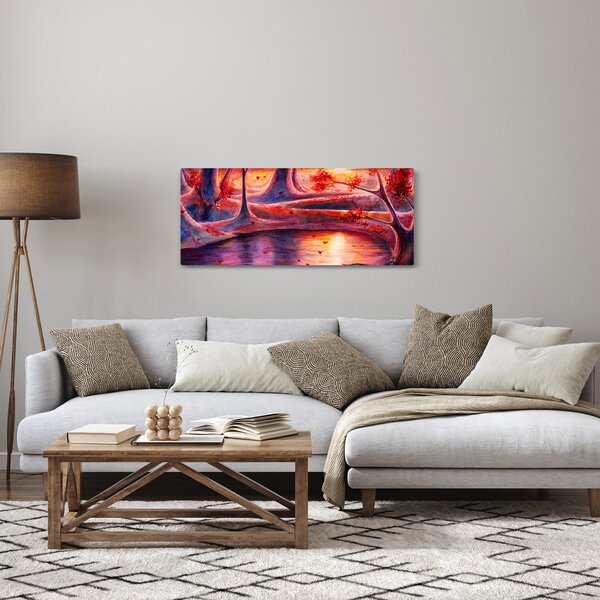 Slika čarobne šume (120x50 cm)
