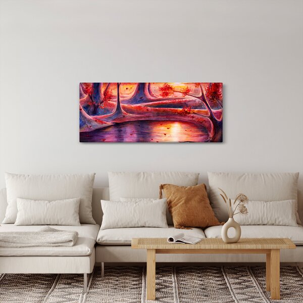 Slika čarobne šume (120x50 cm)