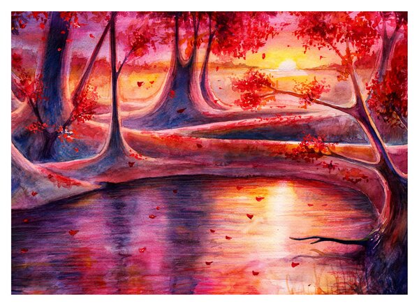Slika čarobne šume (70x50 cm)