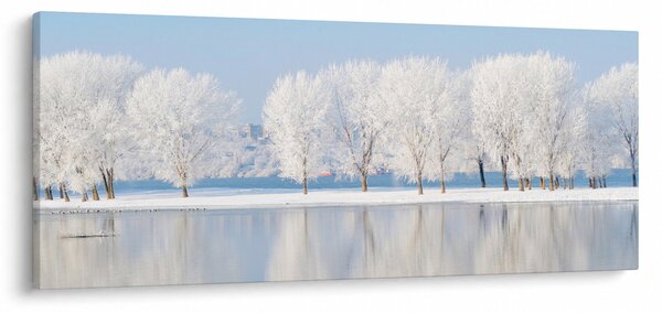 Slika zimskog krajolika (120x50 cm)