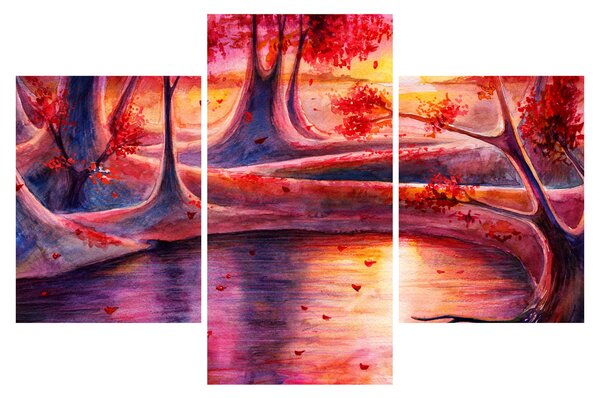 Slika čarobne šume (90x60 cm)