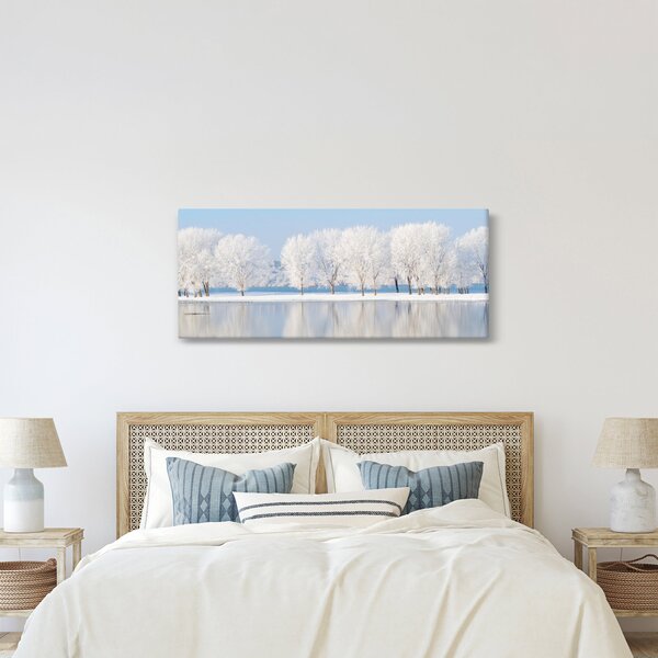 Slika zimskog krajolika (120x50 cm)