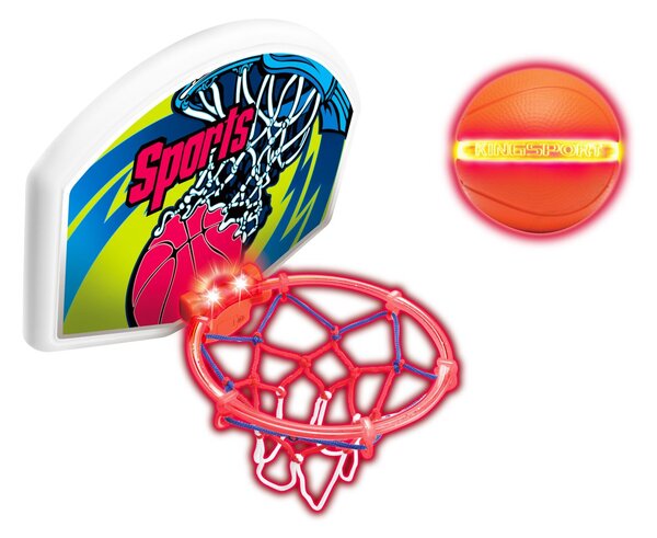 KINGSPORT set mini koš sa svjetlom