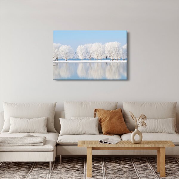 Slika zimskog krajolika (90x60 cm)