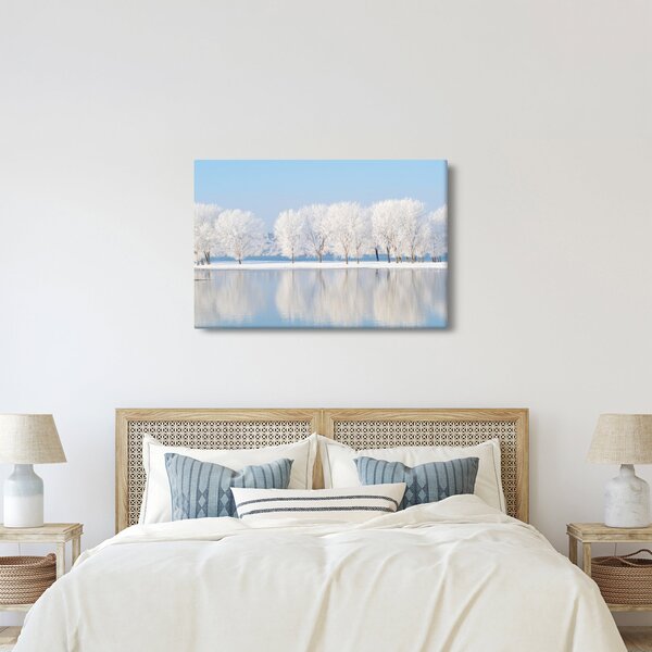Slika zimskog krajolika (90x60 cm)