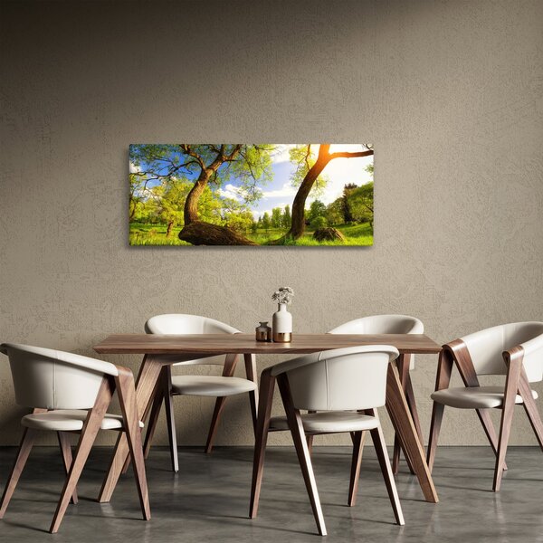 Slika proljetne livade (120x50 cm)