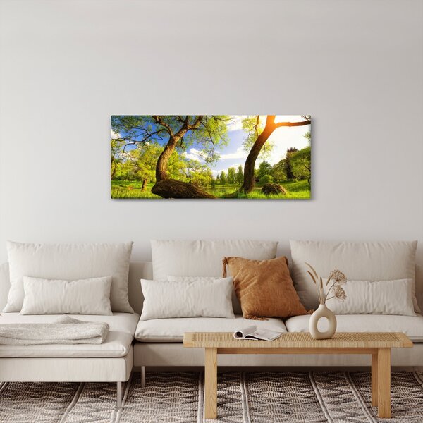 Slika proljetne livade (120x50 cm)