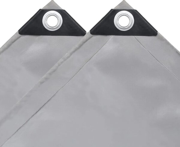 Cerada 650 g/m² 2 5 x 3 5 m siva