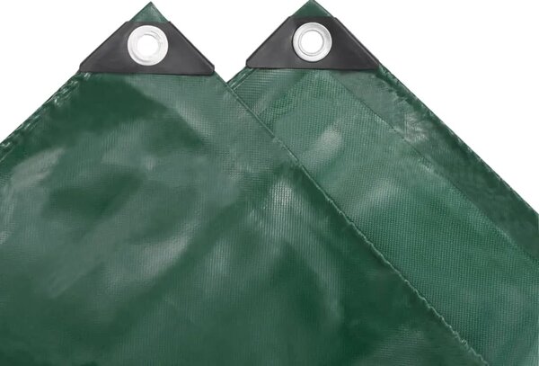 Cerada 650 g/m² 2 5 x 3 5 m zelena - Zelena 2 5 x 3 5 m with eyelets