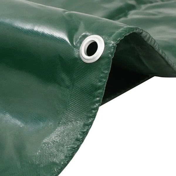 Cerada 650 g/m² 2 5 x 3 5 m zelena - Zelena 2 5 x 3 5 m with eyelets