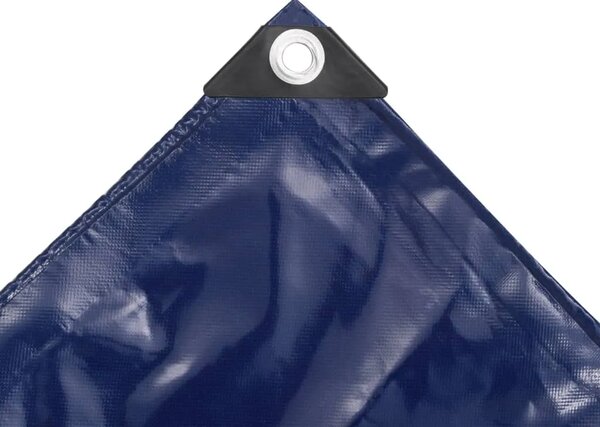 Cerada 650 g/m² 2 5 x 3 5 m plava - Plava 2 5 x 3 5 m with eyelets