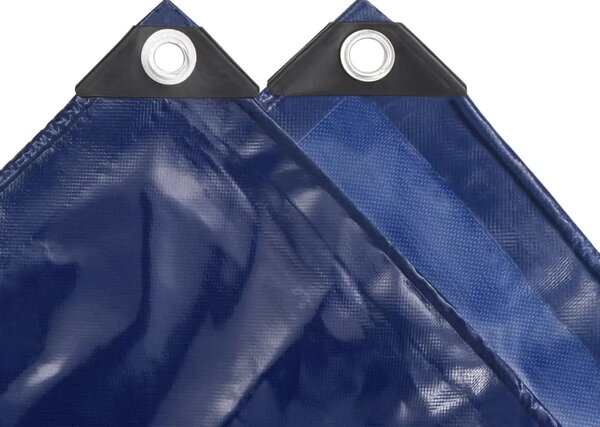 Cerada 650 g/m² 2 5 x 3 5 m plava - Plava 2 5 x 3 5 m with eyelets