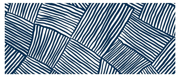 Slika - 3D linije (120x50 cm)