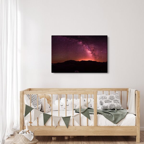 Slika ružičastog mliječnog puta (90x60 cm)