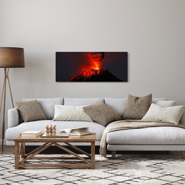 Slika vulkana (120x50 cm)