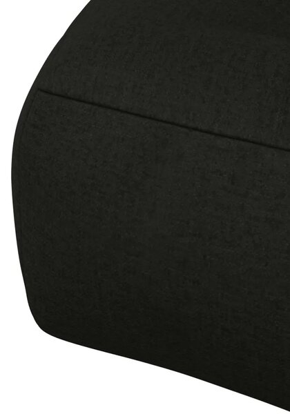 Jastučić za sjedalo od 1 dijela VIANEN 100% poliester Crna - Crna 60 x 60 x 12 cm 1