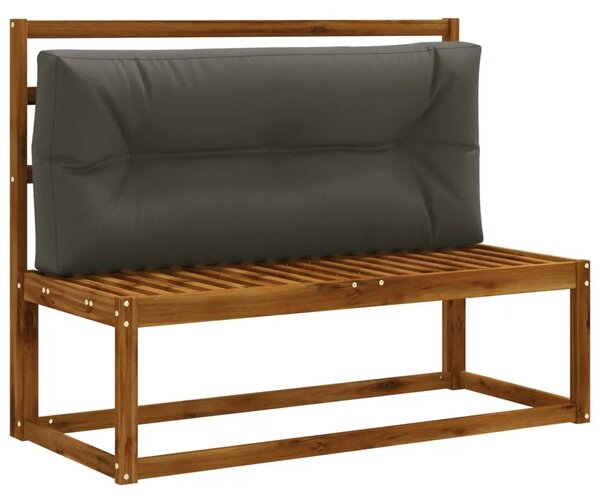 Jastučić za palete VIANEN 100% poliester Antracit - Antracit 120 x 50 x 12 cm