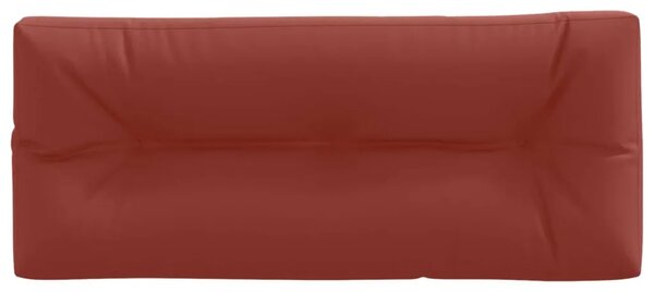 Jastučić za palete VIANEN 100% poliester Crvena - Crvena 120 x 50 x 12 cm