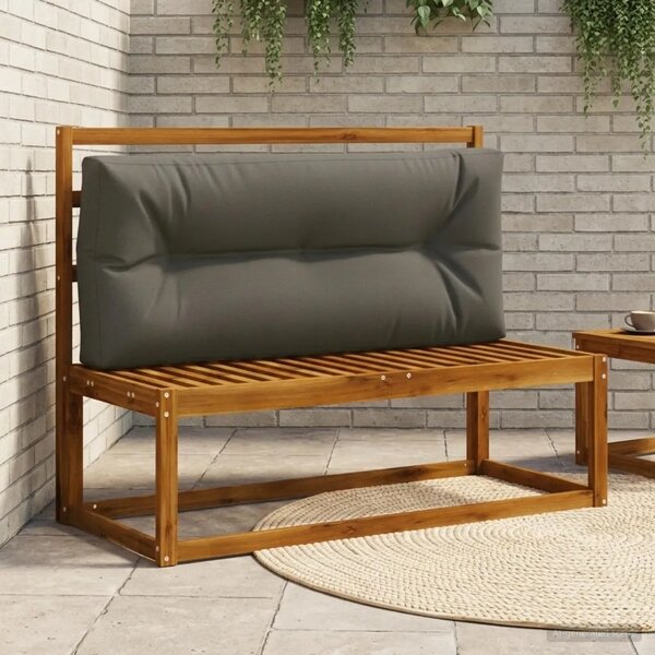 Jastučić za palete VIANEN 100% poliester Antracit - Antracit 120 x 50 x 12 cm