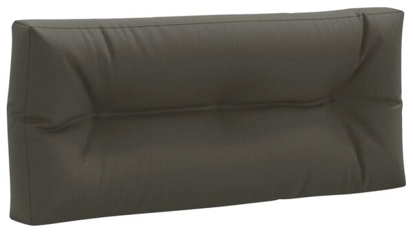 Jastučić za palete VIANEN 100% poliester Antracit - Antracit 120 x 50 x 12 cm