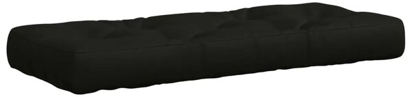Jastučić za palete VIANEN 100% poliester Crna 120 x 50 x 12 cm - Crna 120 x 50 x 12 cm