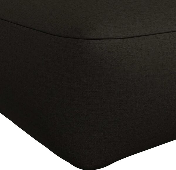Jastučić za palete VIANEN 100% poliester Crna 120 x 50 x 12 cm - Crna 120 x 50 x 12 cm