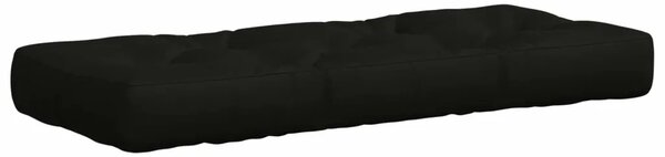 Jastučić za palete VIANEN 100% poliester Crna 120 x 50 x 12 cm - Crna 120 x 50 x 12 cm