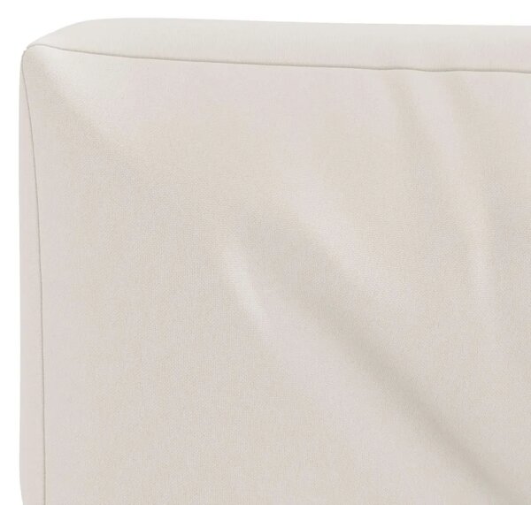 Jastučić za palete VIANEN 100% poliester Bijela - Bijela 120 x 50 x 12 cm