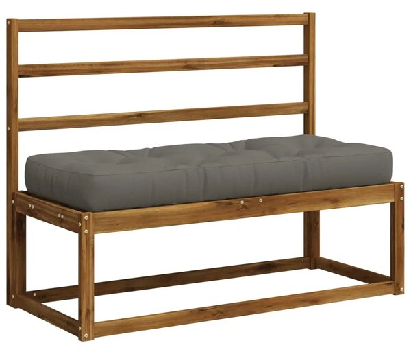 Jastučić za palete VIANEN 100% poliester Siva 120 x 50 x 12 cm - Siva 120 x 50 x 12 cm