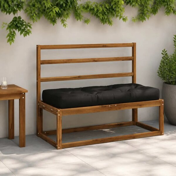 Jastučić za palete VIANEN 100% poliester Crna 120 x 50 x 12 cm - Crna 120 x 50 x 12 cm