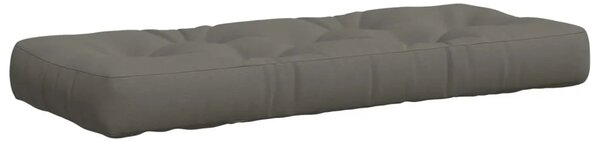 Jastučić za palete VIANEN 100% poliester Siva 120 x 50 x 12 cm - Siva 120 x 50 x 12 cm