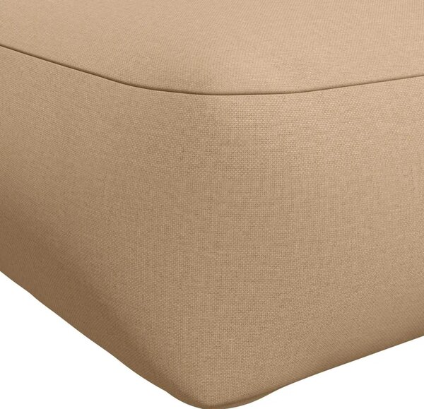 Jastučić za palete VIANEN 100% poliester Pijesak - Pijesak 120 x 40 x 12 cm