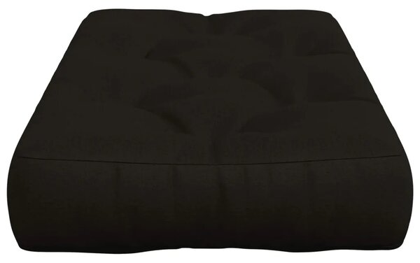 Jastučić za palete VIANEN 100% poliester Crna 120 x 50 x 12 cm - Crna 120 x 50 x 12 cm