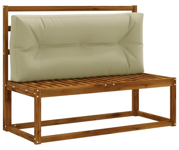 Jastučić za palete VIANEN 100% poliester Svijetlo zelena - Svijetlo zelena 120 x 40 x 12 cm