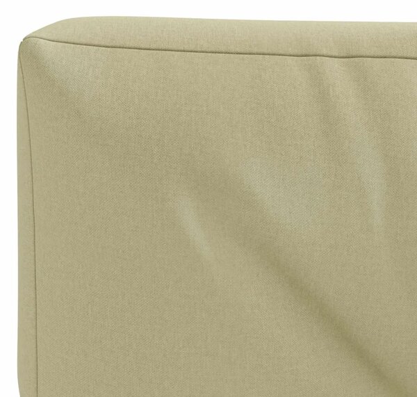 Jastučić za palete VIANEN 100% poliester Svijetlo zelena - Svijetlo zelena 120 x 40 x 12 cm