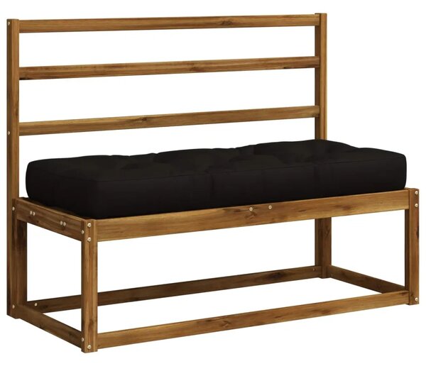 Jastučić za palete VIANEN 100% poliester Crna 120 x 50 x 12 cm - Crna 120 x 50 x 12 cm
