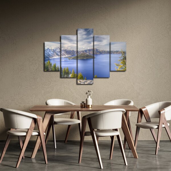 Slika planinskog jezera (150x105 cm)