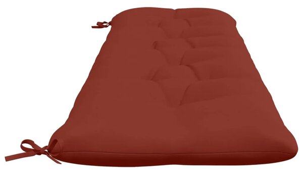 Jastučić za klupu VIANEN 100% poliester Crvena 200 x 50 x 12 cm - Crvena 200 x 50 x 12 cm