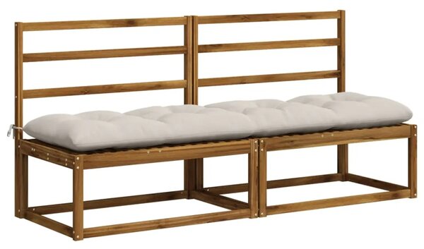 Jastučić za klupu VIANEN 100% poliester Bijela 200 x 50 x 12 cm - Bijela 200 x 50 x 12 cm